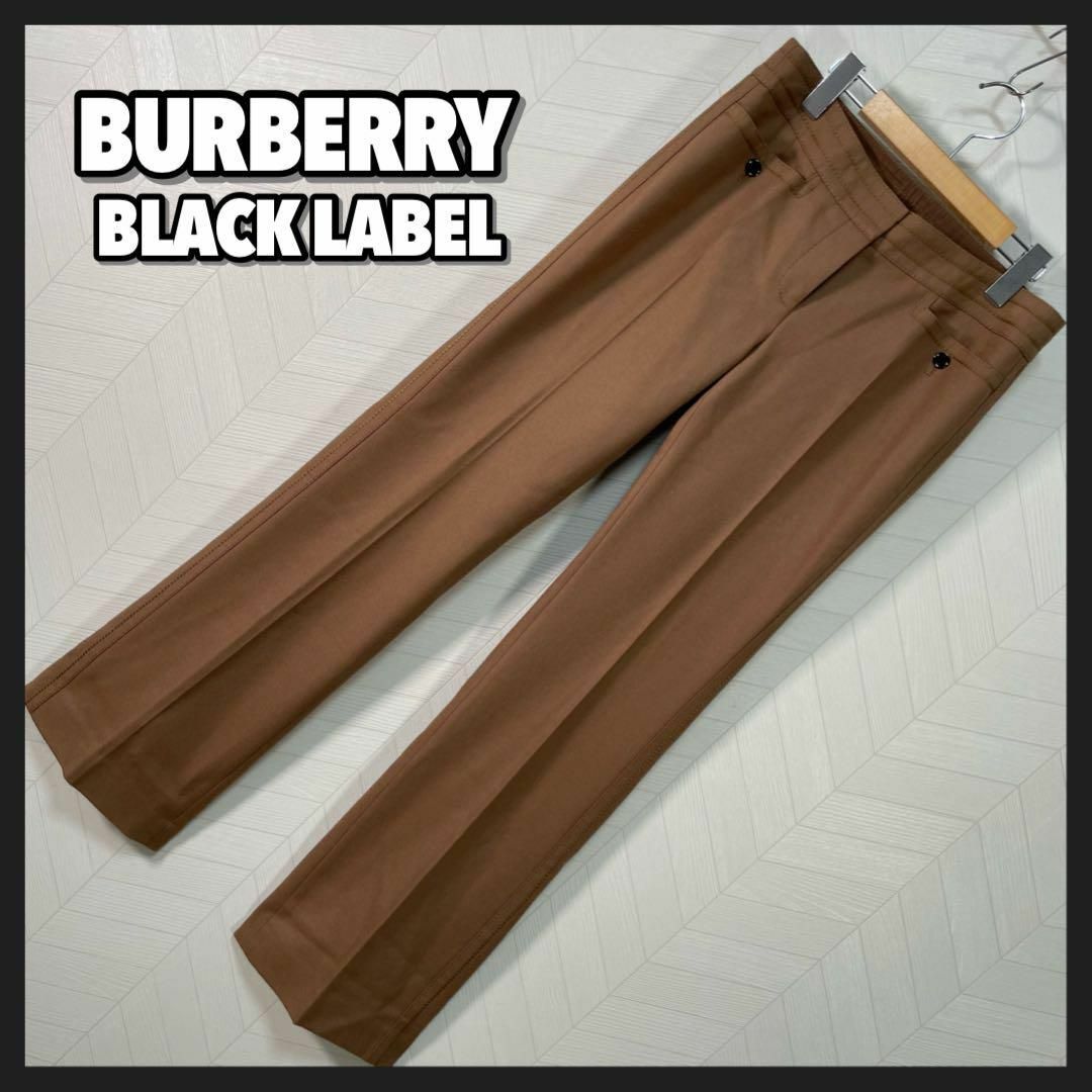 BURBERRY BLACK LABEL(バーバリーブラックレーベル)のBurberry BLACK LABEL フレア パンツ ブーツカット ウール レディースのパンツ(カジュアルパンツ)の商品写真