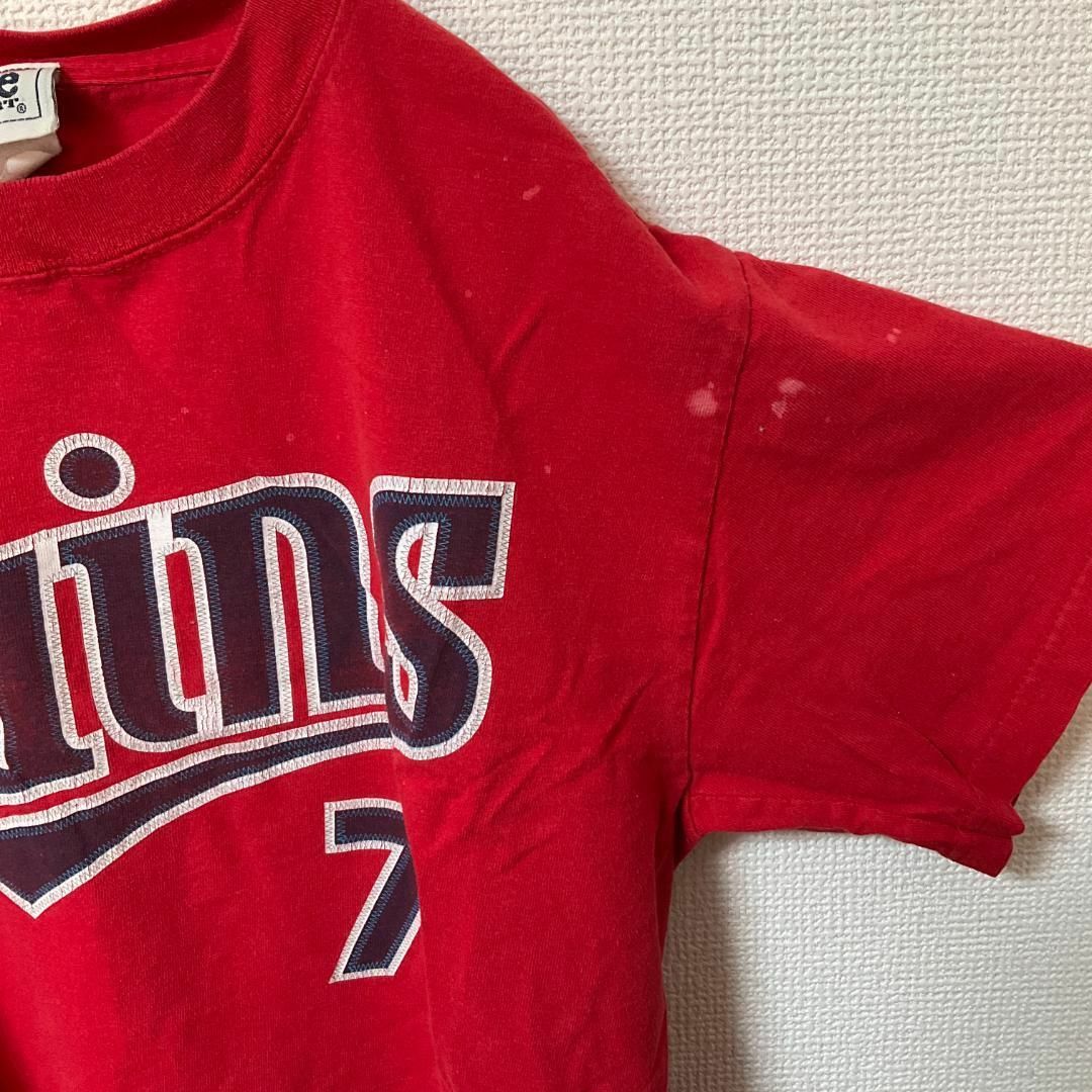 90s 古着 Lee Tシャツ XL MLB 両面プリント トップス メンズのトップス(Tシャツ/カットソー(半袖/袖なし))の商品写真