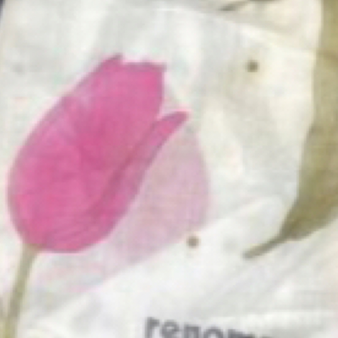 ピンク花シンプル メンズのファッション小物(ハンカチ/ポケットチーフ)の商品写真