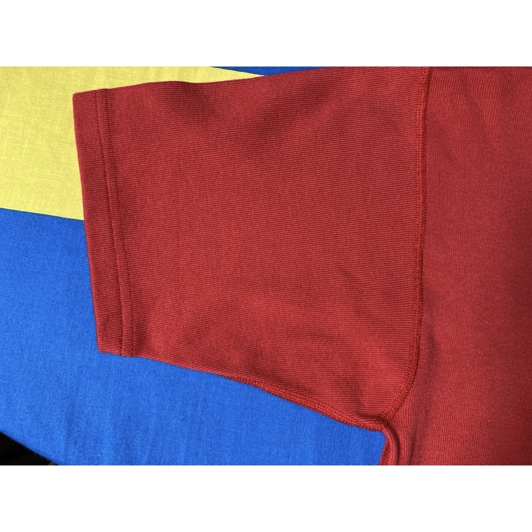 THE FLAT HEAD(フラットヘッド)のフラットヘッド　Tシャツ レッド　38 メンズのトップス(Tシャツ/カットソー(半袖/袖なし))の商品写真