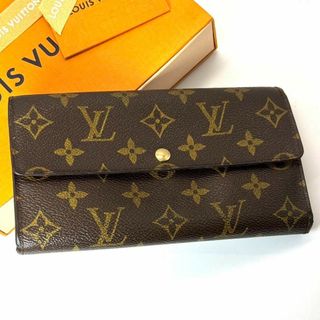 ルイヴィトン(LOUIS VUITTON)の美品 ルイヴィトン モノグラム ポシェット ポルト モネ クレディ 長財布(財布)