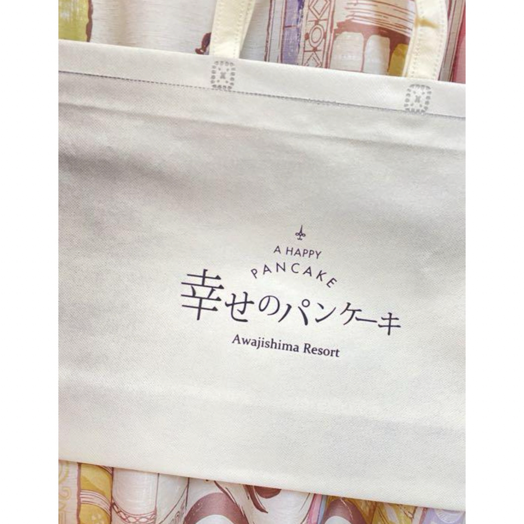 幸せのパンケーキ　保冷　エコバッグ　バッグ レディースのバッグ(ハンドバッグ)の商品写真