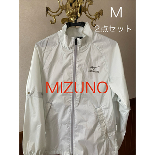 MIZUNO - ミズノ　メンズゴルフウェア　レインウェア　2点セット