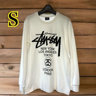 ステューシー(STUSSY)の正規品　ステューシー 　メンズ　レディース　ワールドツアー　Tシャツ(Tシャツ/カットソー(半袖/袖なし))