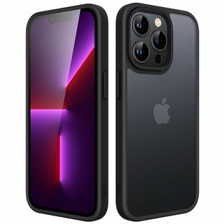 【色:ブラック】JEDirect マットケース iPhone 13 Pro 6.(その他)