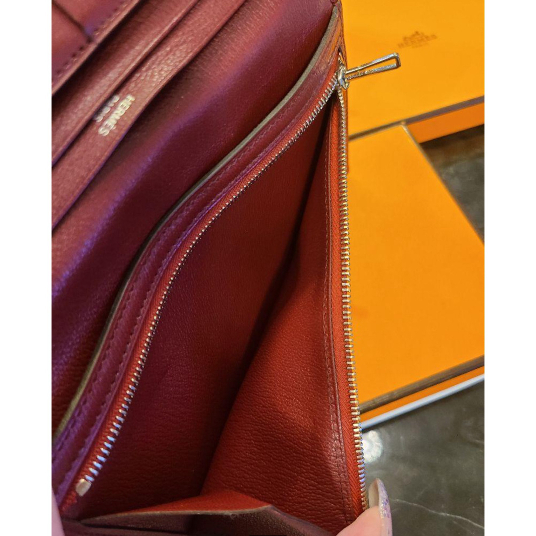 Hermes(エルメス)のエルメス HERMES 財布 ベアン スフレ クロコ アリゲーター Wallet レディースのファッション小物(財布)の商品写真