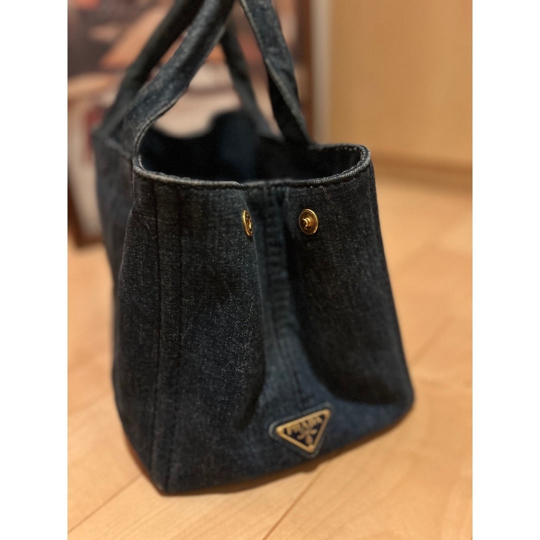 PRADA(プラダ)のPRADA カナパ デニム レディースのバッグ(トートバッグ)の商品写真