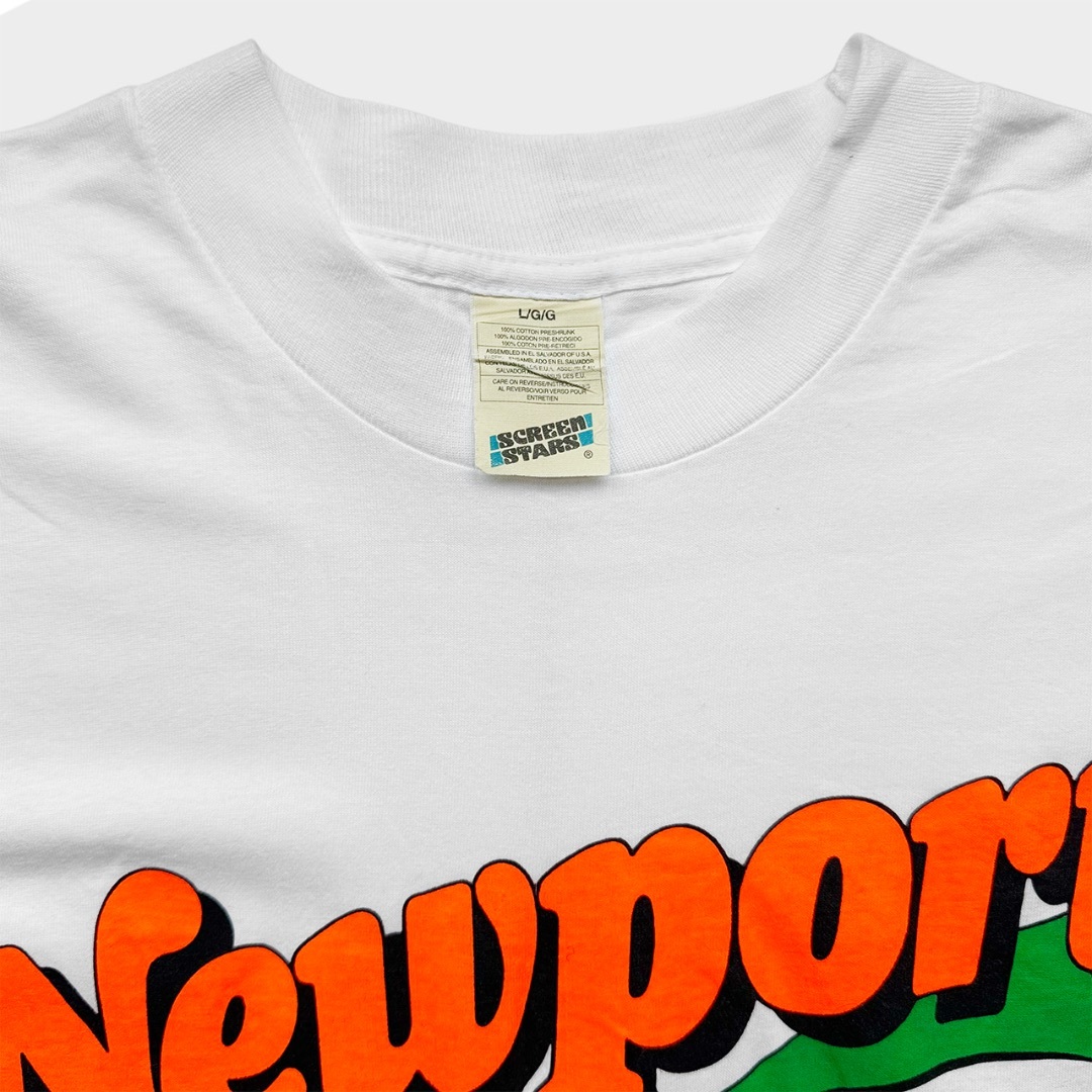 VINTAGE(ヴィンテージ)の野村訓市着用｜90sヴィンテージ Newport Tシャツ [L] メンズのトップス(Tシャツ/カットソー(半袖/袖なし))の商品写真