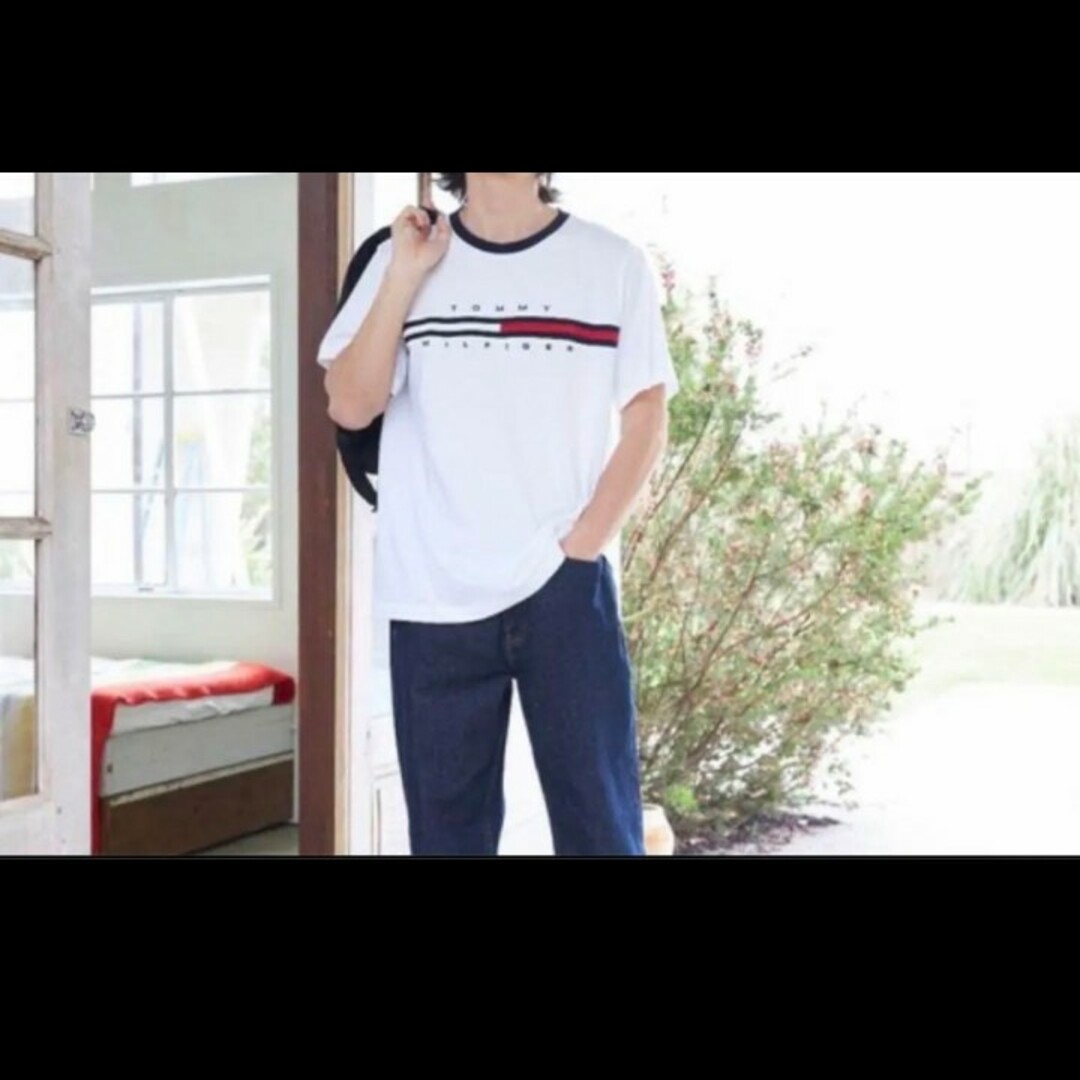 TOMMY HILFIGER(トミーヒルフィガー)の大人気　TOMMY HILFIGER  トミーヒルフィガー　Tシャツ　XL メンズのトップス(Tシャツ/カットソー(半袖/袖なし))の商品写真