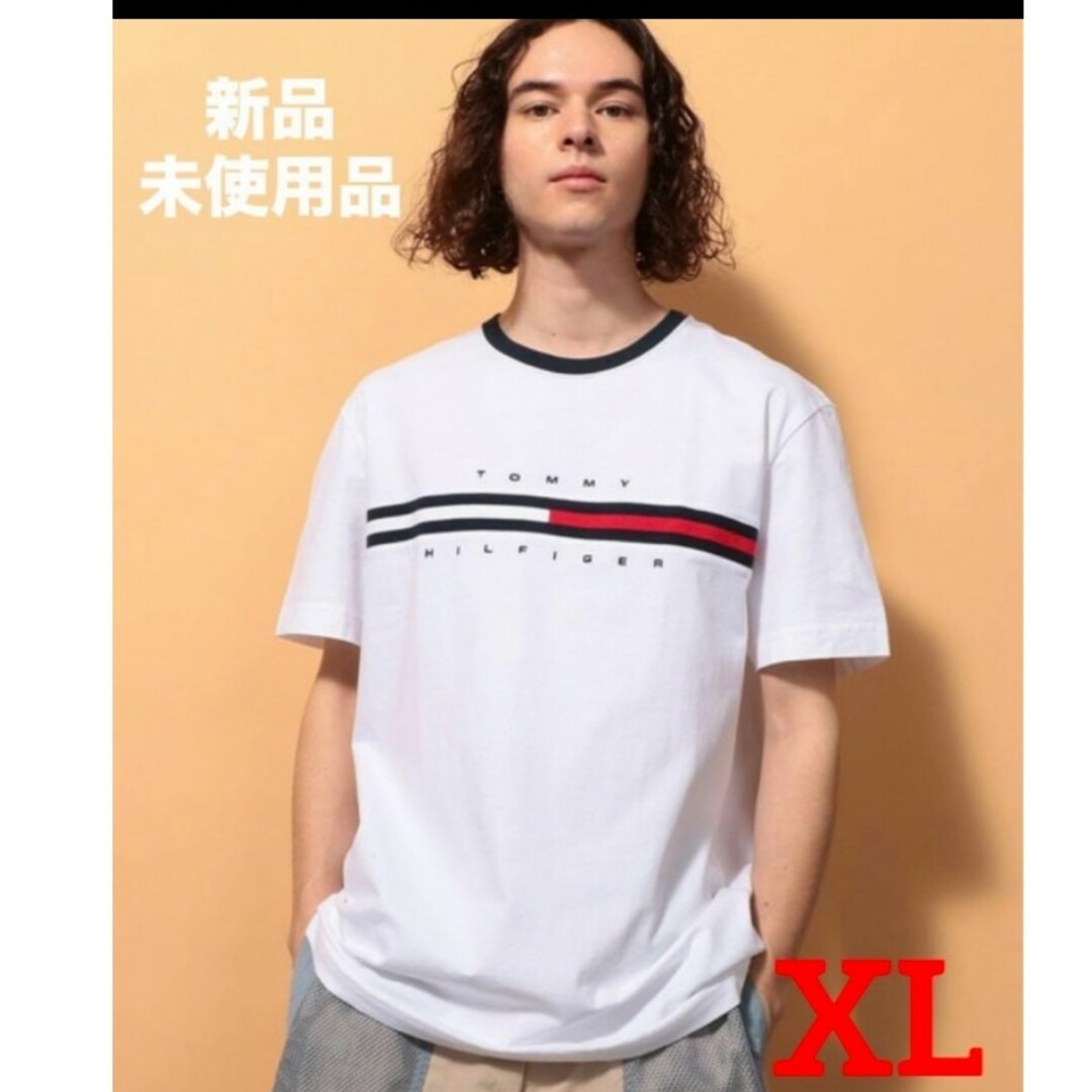 TOMMY HILFIGER(トミーヒルフィガー)の大人気　TOMMY HILFIGER  トミーヒルフィガー　Tシャツ　XL メンズのトップス(Tシャツ/カットソー(半袖/袖なし))の商品写真