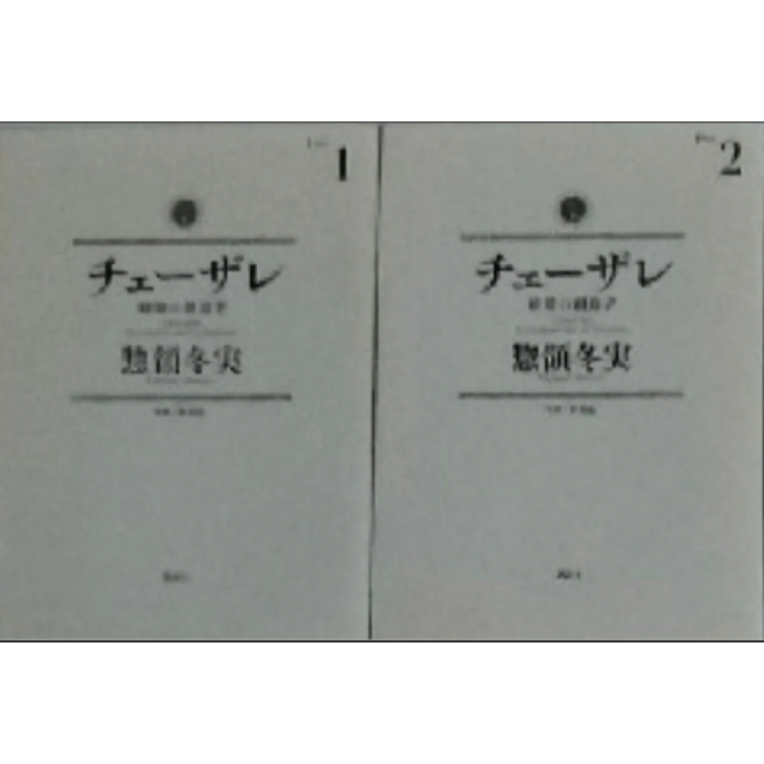 チェーザレ 1巻2巻セット 破壊の創造者 惣領冬実 講談社 エンタメ/ホビーの漫画(青年漫画)の商品写真