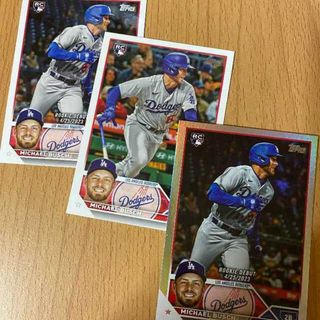 MICHAEL BUSCH RC ルーキーカード3種セット topps MLB(シングルカード)