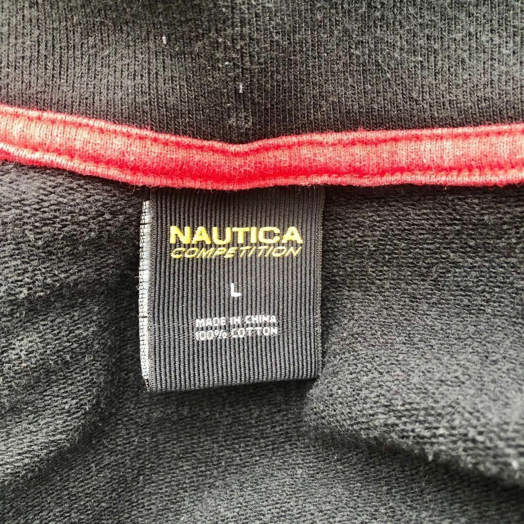 NAUTICA(ノーティカ)の【k6657】USA古着ノーティカ90s旧タグ当時物スウェットトラックジャケット メンズのトップス(ジャージ)の商品写真