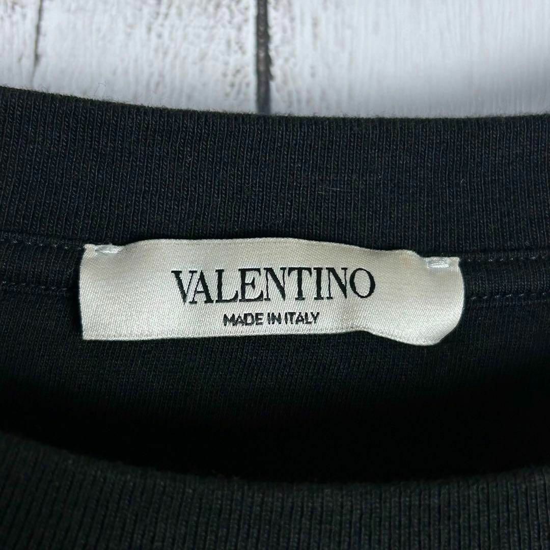 VALENTINO(ヴァレンティノ)の【定番ブラック】ヴァレンティノ☆ビッグロゴ入りTシャツ 現行 入手困難 メンズのトップス(Tシャツ/カットソー(半袖/袖なし))の商品写真