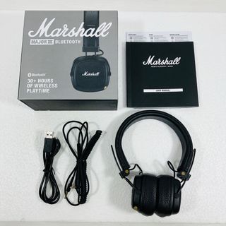 Marshall - マーシャル Marshall ワイヤレスヘッドホン ブラック MAJOR III