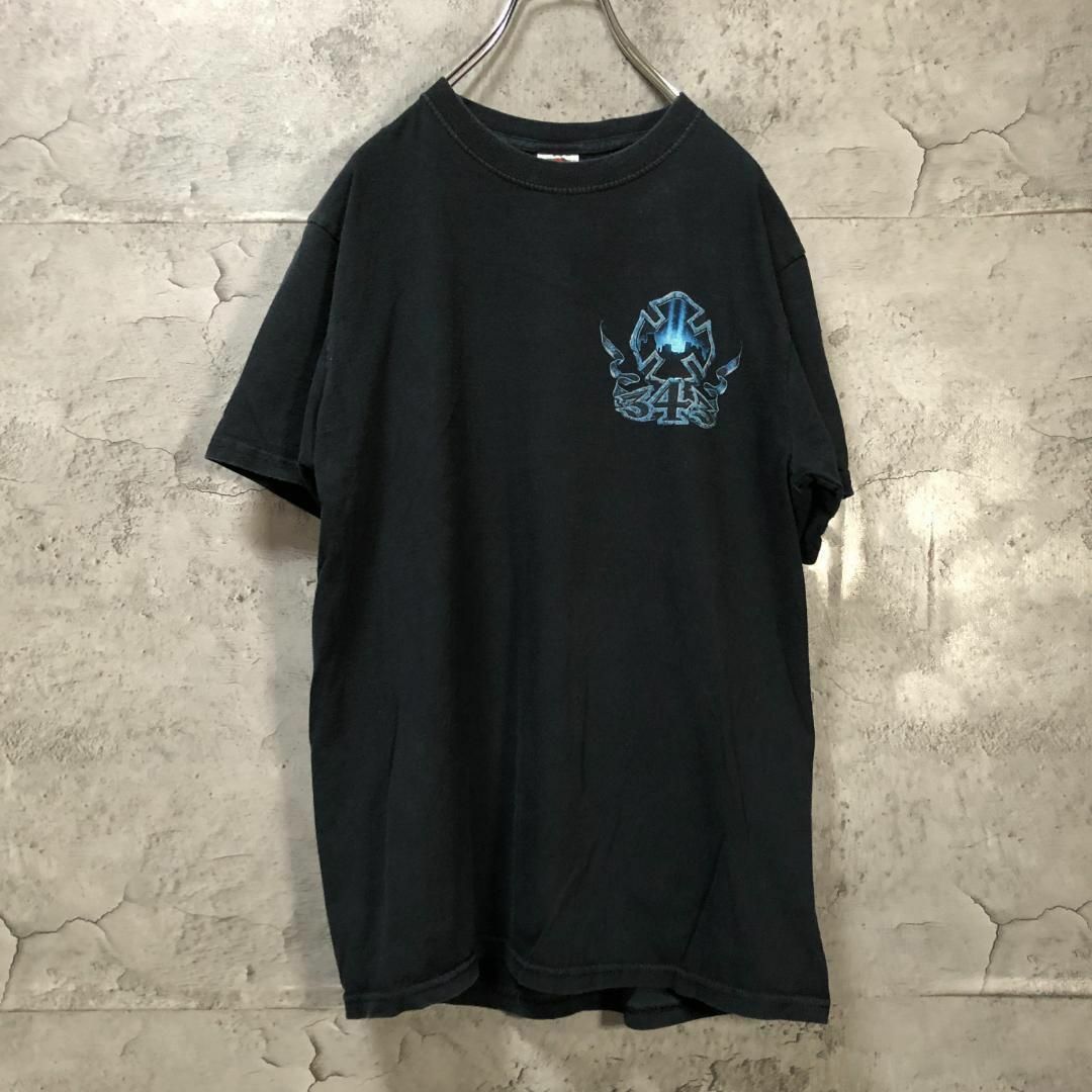 FRUIT OF THE LOOM(フルーツオブザルーム)の343MEMORY OF 911 消防士 バックプリント Tシャツ メンズのトップス(Tシャツ/カットソー(半袖/袖なし))の商品写真