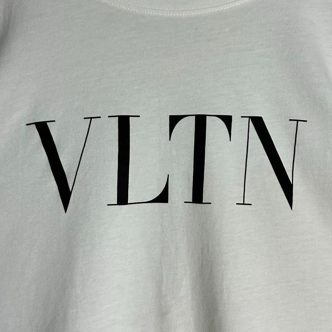 VALENTINO(ヴァレンティノ)の【人気Lサイズ】ヴァレンティノ☆ビッグロゴTシャツ VLTN ホワイト メンズのトップス(Tシャツ/カットソー(半袖/袖なし))の商品写真