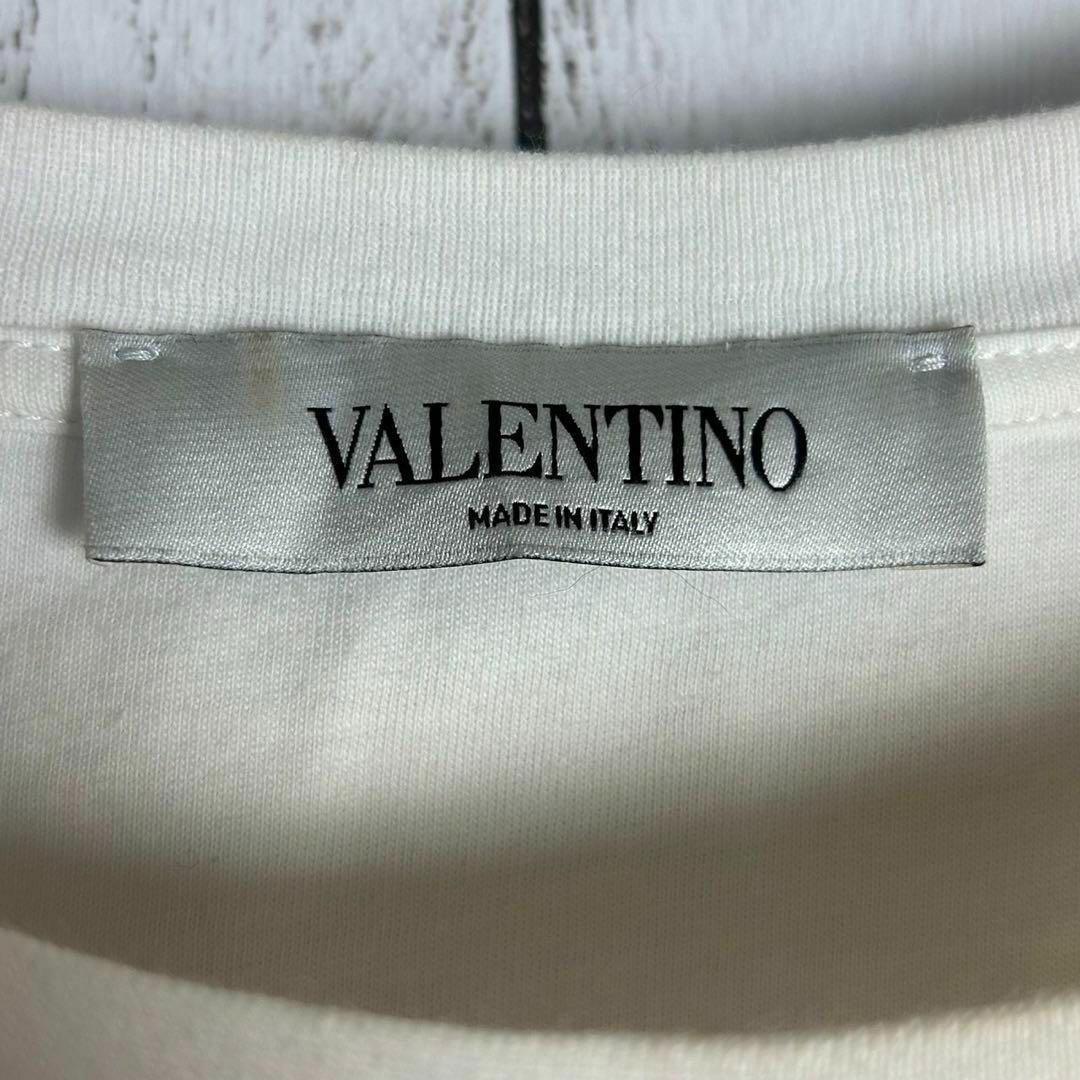 VALENTINO(ヴァレンティノ)の【人気Lサイズ】ヴァレンティノ☆ビッグロゴTシャツ VLTN ホワイト メンズのトップス(Tシャツ/カットソー(半袖/袖なし))の商品写真