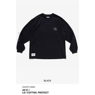 ダブルタップス(W)taps)のWTAPS 232ATDT-CSM06 All 01 / LS  02(Tシャツ/カットソー(七分/長袖))