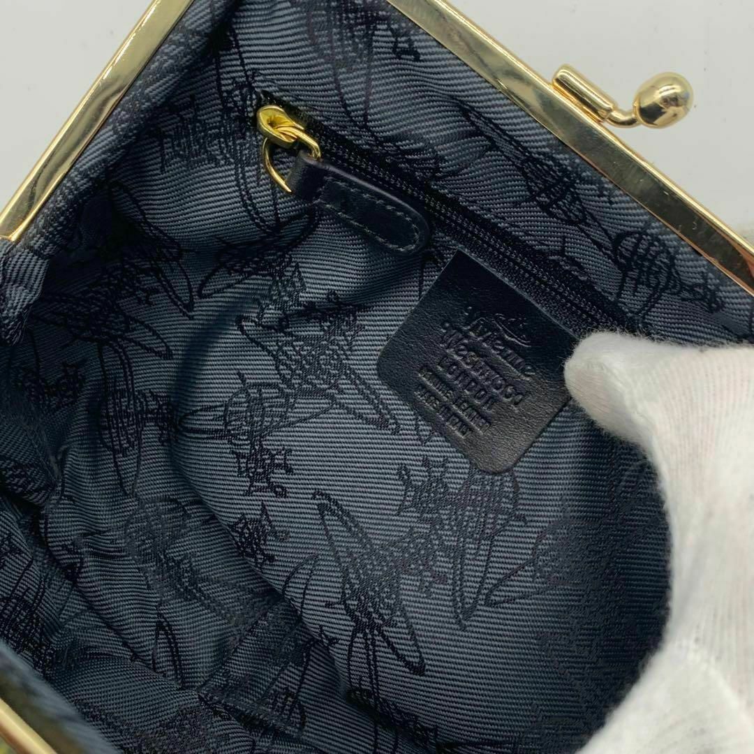 Vivienne Westwood(ヴィヴィアンウエストウッド)の希少デザイン ヴィヴィアン ウエストウッド がま口 チェーン ショルダーバッグ レディースのバッグ(ショルダーバッグ)の商品写真