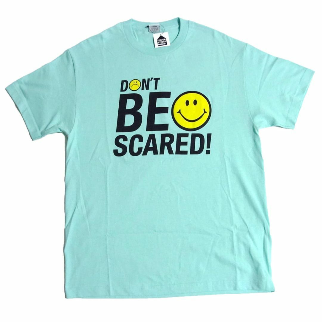 新品 21SS IRAK アイラック SCARED Tシャツ L CELADON メンズのトップス(Tシャツ/カットソー(半袖/袖なし))の商品写真