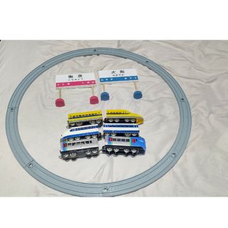 ダイソー(DAISO)のダイソー　プチ電車シリーズ　まとめ売り(電車のおもちゃ/車)