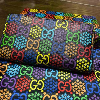 Gucci - GUCCIサイケデリック長財布