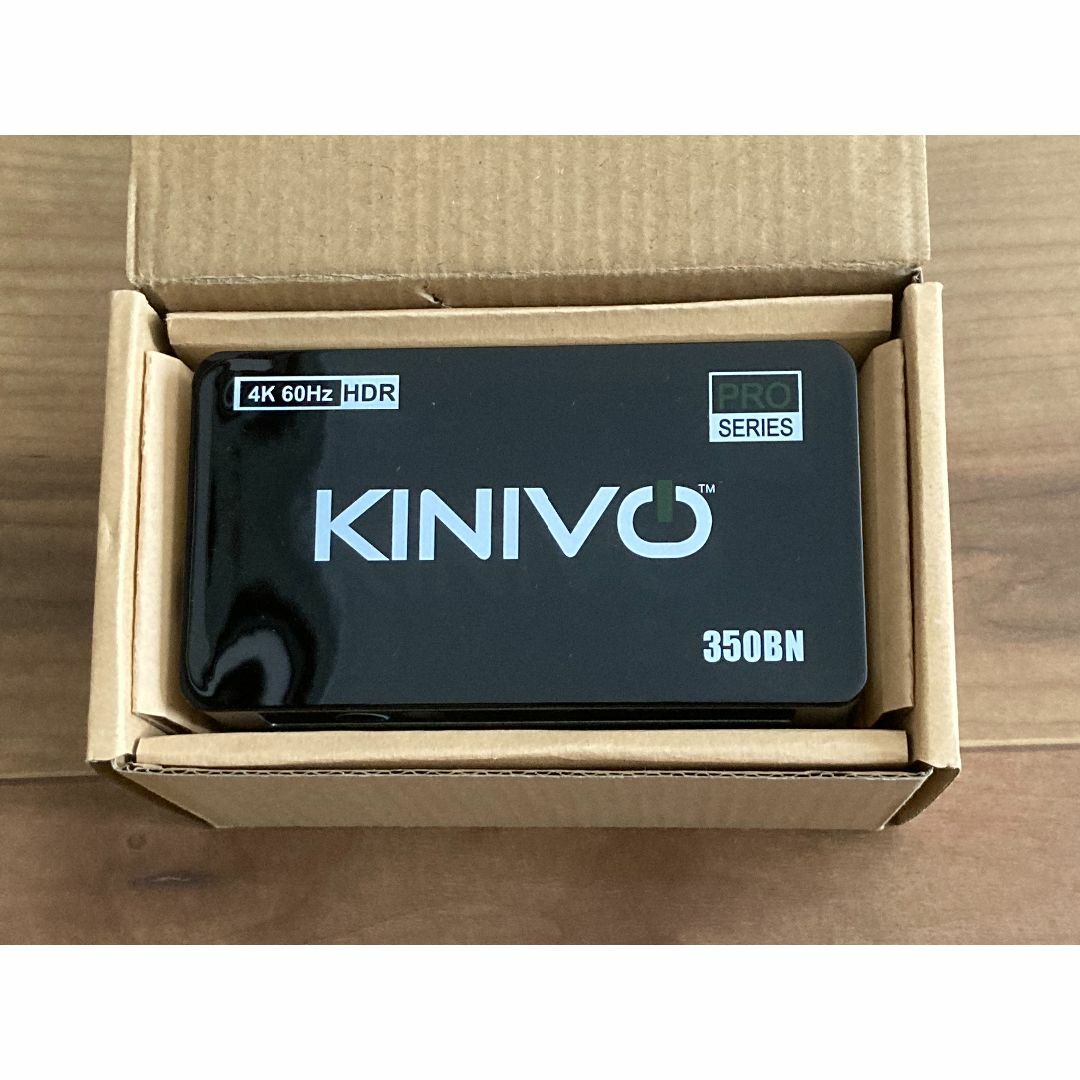 Kinivo 350BN HDMI スイッチ リモコン付 スマホ/家電/カメラのPC/タブレット(その他)の商品写真