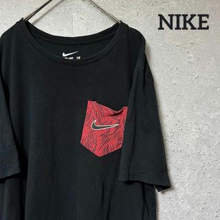 ナイキ(NIKE)のNIKE ナイキ Tシャツ 半袖 胸ポケット ワンポイント オシャレ L(Tシャツ/カットソー(半袖/袖なし))