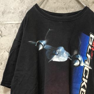 BLACKBIRD 宇宙船 派手ロゴ オーバーサイズ Tシャツ(Tシャツ/カットソー(半袖/袖なし))