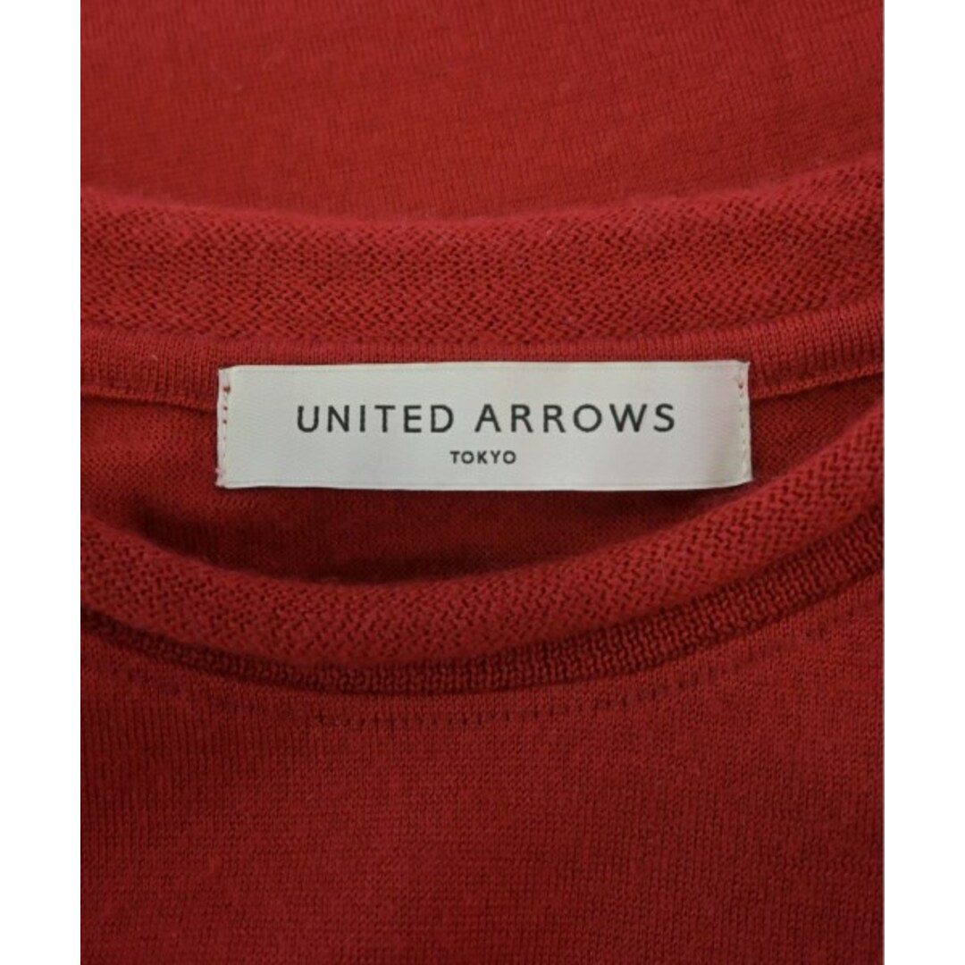 UNITED ARROWS(ユナイテッドアローズ)のUNITED ARROWS ユナイテッドアローズ ニット・セーター S 赤 【古着】【中古】 レディースのトップス(ニット/セーター)の商品写真