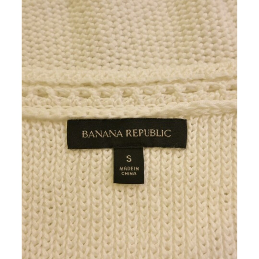 Banana Republic(バナナリパブリック)のBANANA REPUBLIC バナナリパブリック ニット・セーター S 白 【古着】【中古】 レディースのトップス(ニット/セーター)の商品写真