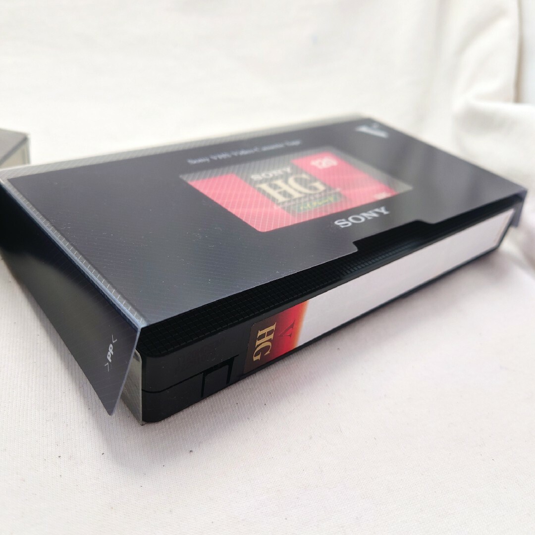 SONY VHS ビデオカセットテープ HG 120分 スマホ/家電/カメラのテレビ/映像機器(その他)の商品写真