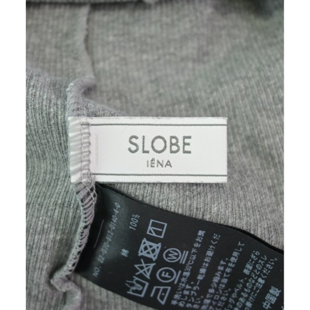 SLOBE IENA(スローブイエナ)のSLOBE IENA スローブイエナ Tシャツ・カットソー F グレー 【古着】【中古】 レディースのトップス(カットソー(半袖/袖なし))の商品写真