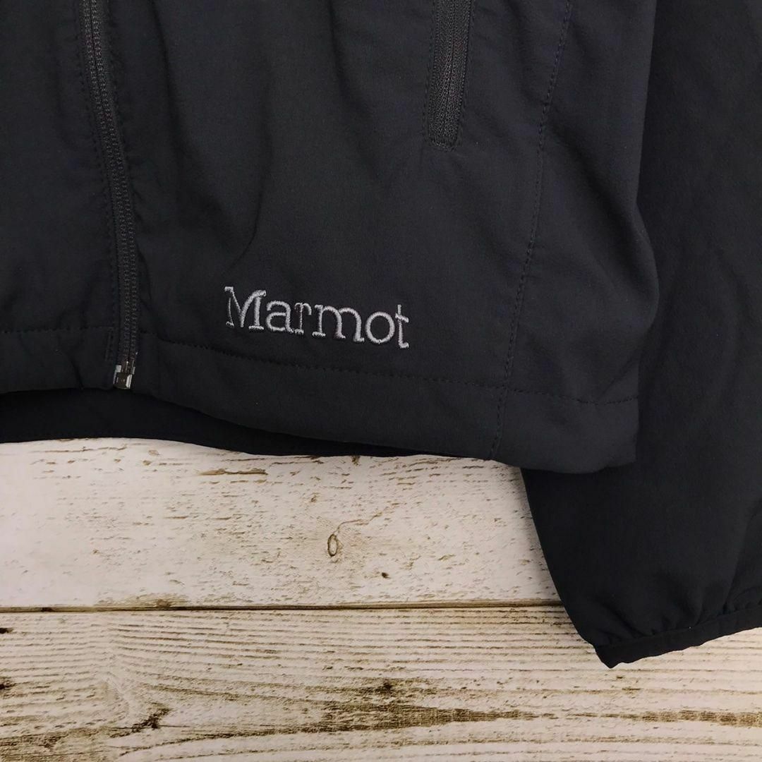 MARMOT(マーモット)の【k6380】USA古着マーモット刺繍ロゴテックジャケットブルゾンソフトシェル その他のその他(その他)の商品写真