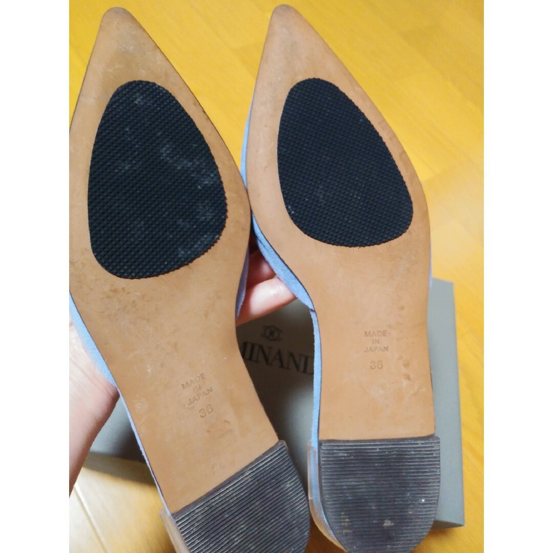 GALLARDA GALANTE(ガリャルダガランテ)の＜ブルー＞ガリャルダガランテ フラットシューズ レディースの靴/シューズ(サンダル)の商品写真
