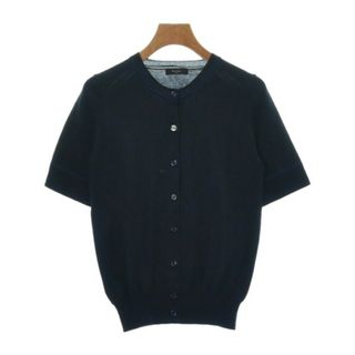 Paul Smith BLACK カーディガン -(S位) 紺 【古着】【中古】(カーディガン)