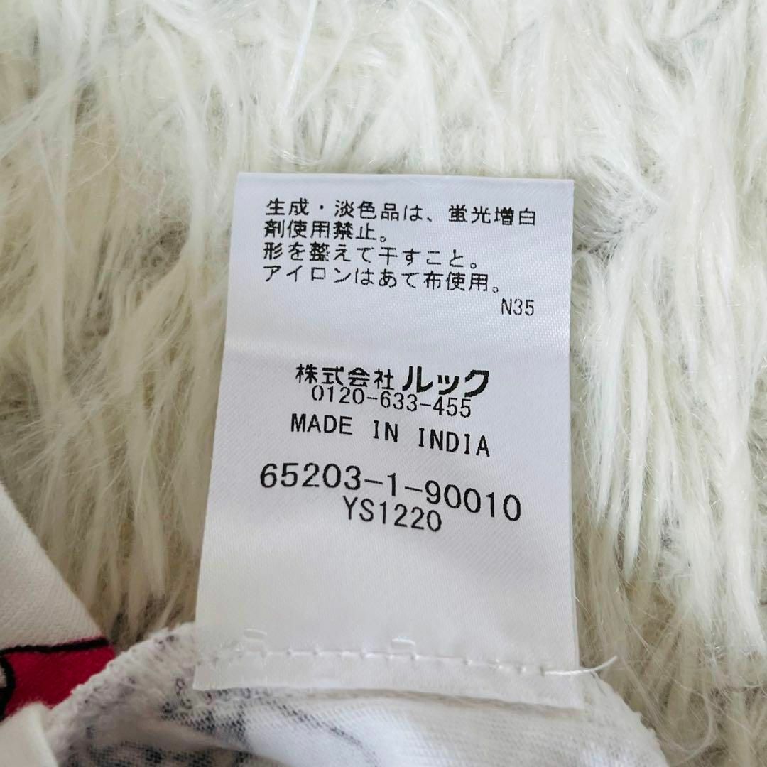 Alice+Olivia(アリスアンドオリビア)のAlice アリス+オリビア　総柄　Tシャツ　カットソー　白　半袖 レディースのトップス(Tシャツ(半袖/袖なし))の商品写真