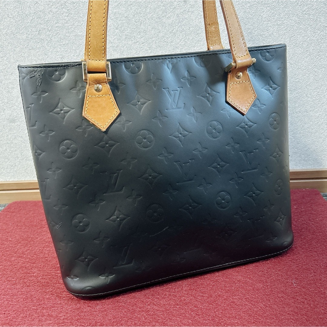 LOUIS VUITTON - ルイヴィトン　レディース　ヒューストン　ハンドバッグ　黒　ブラック　リカラー