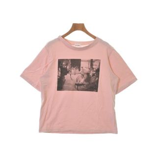 チカキサダ(Chika Kisada)のChika Kisada チカキサダ Tシャツ・カットソー F ピンク 【古着】【中古】(カットソー(半袖/袖なし))