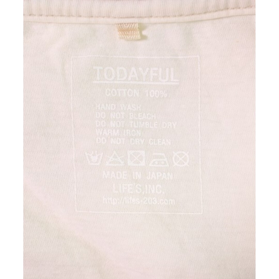 TODAYFUL(トゥデイフル)のTODAYFUL トゥデイフル Tシャツ・カットソー F アイボリー 【古着】【中古】 レディースのトップス(カットソー(半袖/袖なし))の商品写真