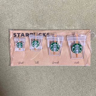 スターバックスコーヒー(Starbucks Coffee)のスターバックス　クリップセット(キャラクターグッズ)