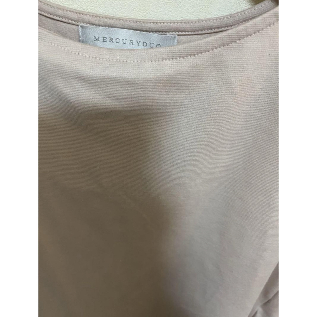 MERCURYDUO(マーキュリーデュオ)のマーキュリーデュオ ノースリーブ ブラウス キャミソールセット フォロー割引あり レディースのトップス(シャツ/ブラウス(半袖/袖なし))の商品写真