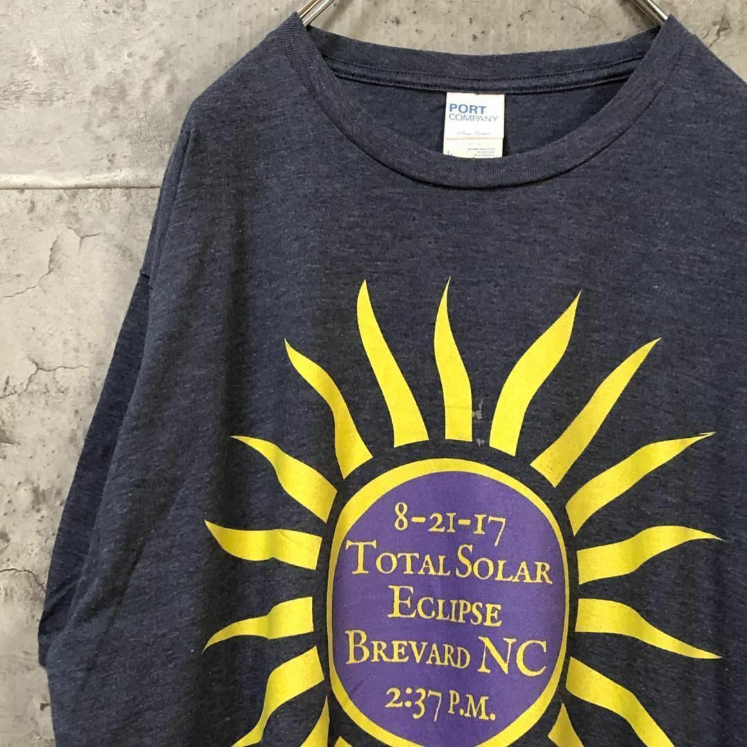 TOTAL SOLAR 太陽 企業ロゴ USA輸入 ビック Tシャツ メンズのトップス(Tシャツ/カットソー(半袖/袖なし))の商品写真