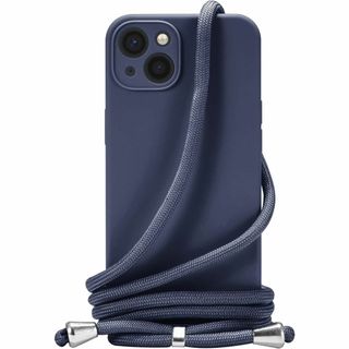 【色: Midnight Blue】Handodo iPhone 15 用 ケー(その他)