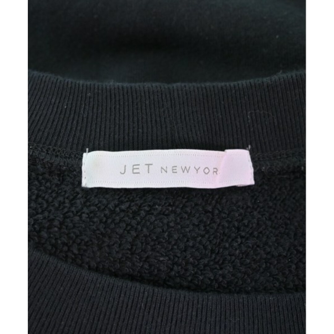 JET ジェット スウェット 4(XL位) 黒 【古着】【中古】 レディースのトップス(トレーナー/スウェット)の商品写真
