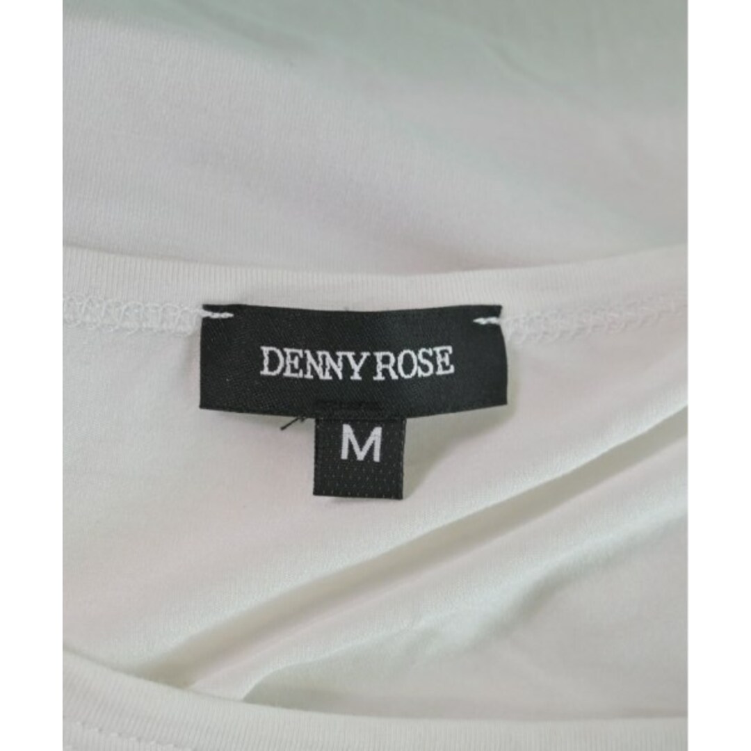 DENNYROSE(デニーローズ)のDENNY ROSE デニーローズ Tシャツ・カットソー M 白 【古着】【中古】 レディースのトップス(カットソー(半袖/袖なし))の商品写真