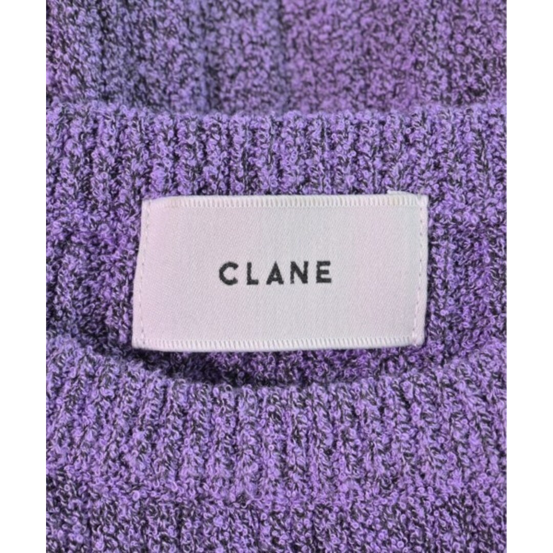 CLANE(クラネ)のCLANE クラネ ベスト 1(S位) 紫 【古着】【中古】 レディースのトップス(ベスト/ジレ)の商品写真