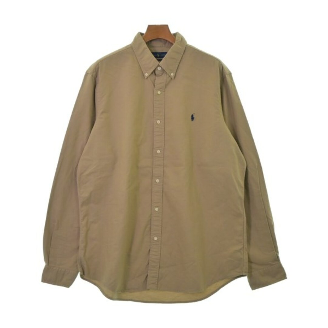 POLO RALPH LAUREN(ポロラルフローレン)のPolo Ralph Lauren カジュアルシャツ XL ベージュ 【古着】【中古】 メンズのトップス(シャツ)の商品写真