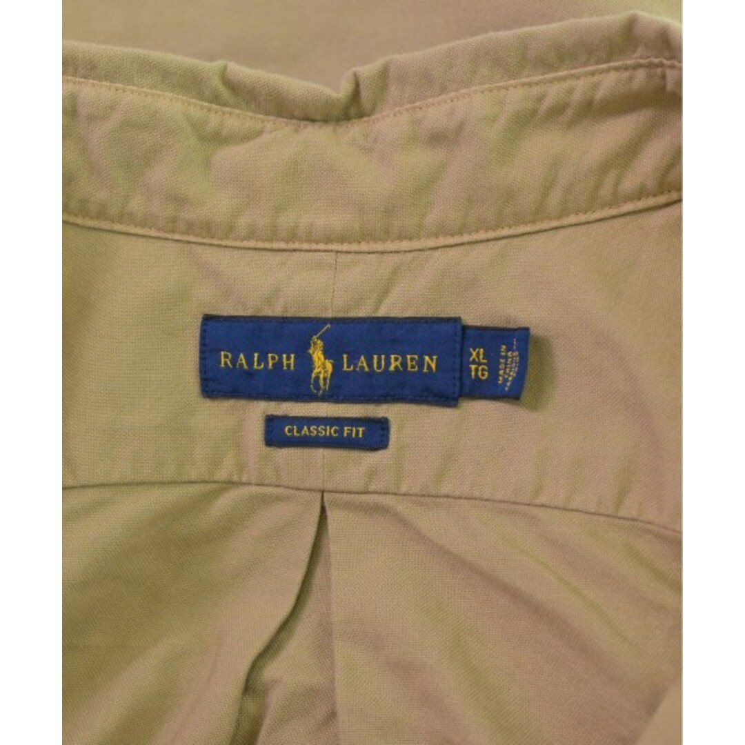 POLO RALPH LAUREN(ポロラルフローレン)のPolo Ralph Lauren カジュアルシャツ XL ベージュ 【古着】【中古】 メンズのトップス(シャツ)の商品写真